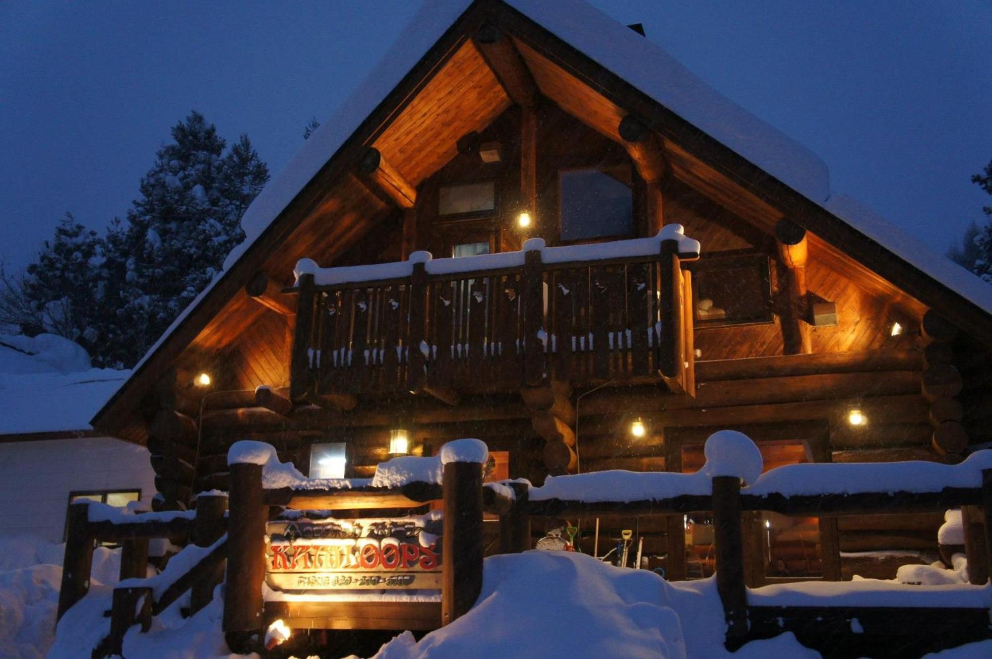 Log Hotel Kamloops 信濃町 エクステリア 写真