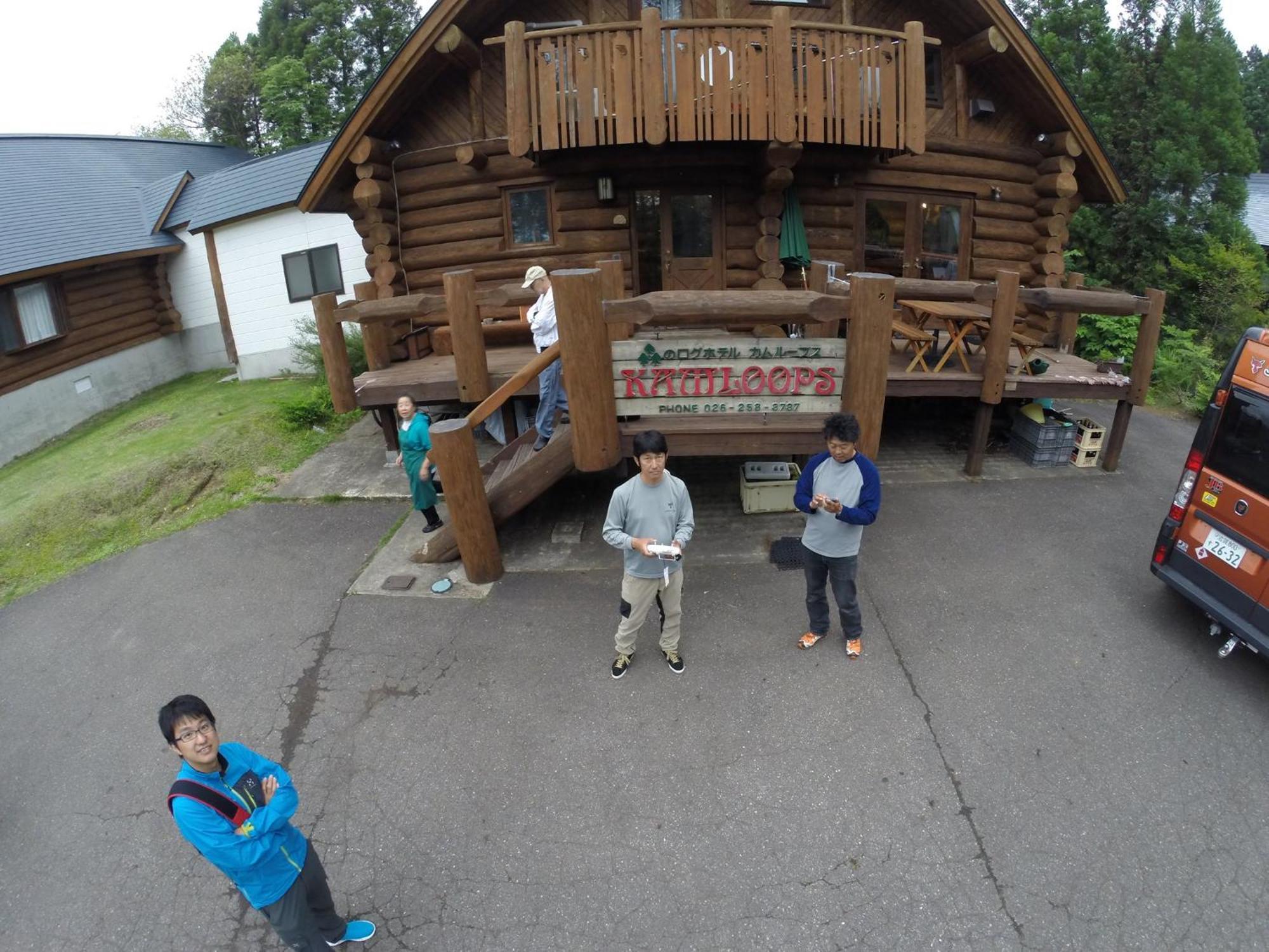 Log Hotel Kamloops 信濃町 エクステリア 写真